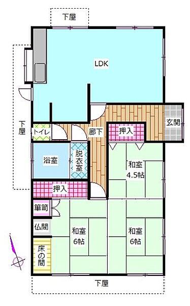 間取り：342000016824