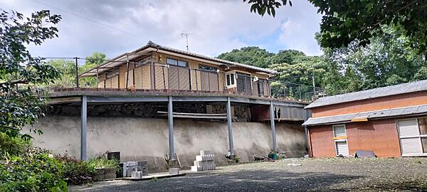 擁壁部分です。