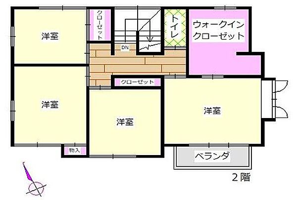 2階間取図面