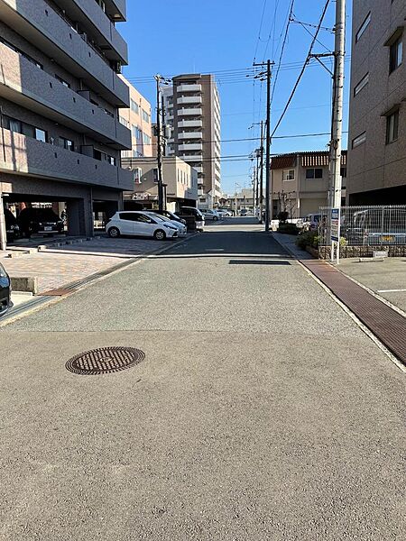前面道路