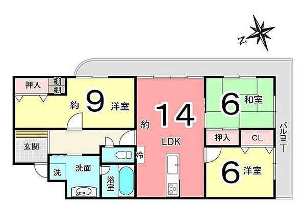 間取り：309000090522