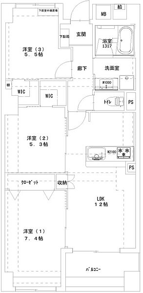間取り：313004845358