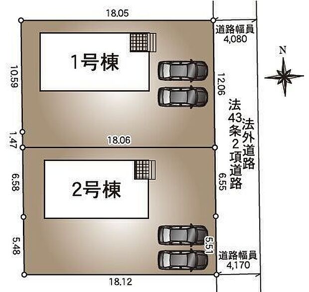 区画図