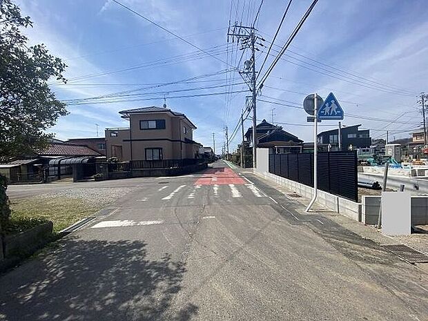 前面道路