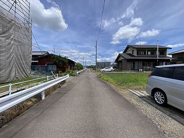 前面道路