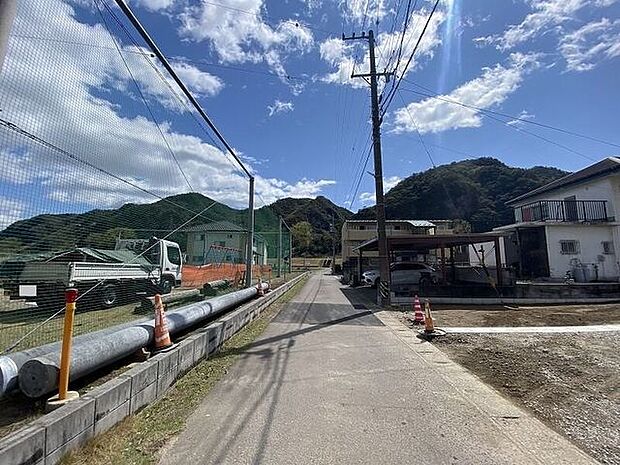 前面道路