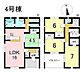 間取り：4号棟　4LDK+S　土地面積174.01m2　建物面積98.82m2