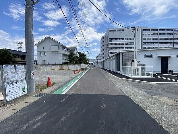 前面道路
