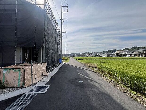 前面道路