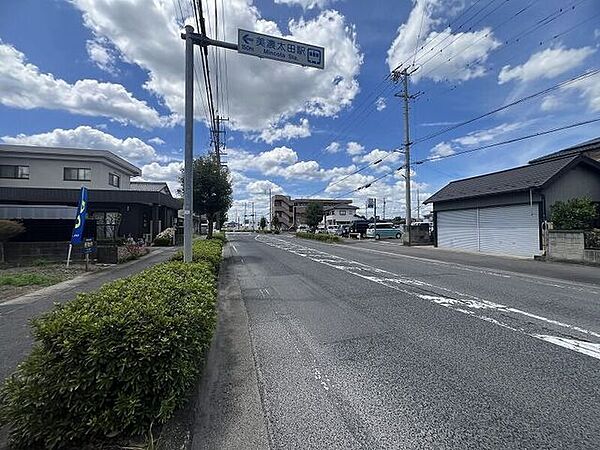 北側道路