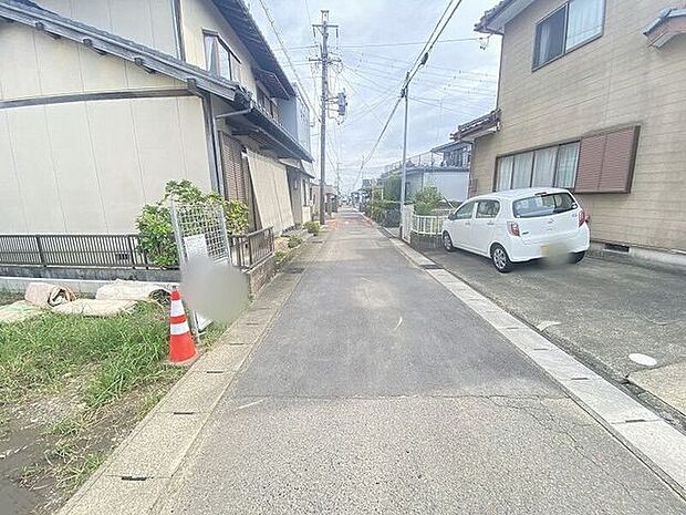 前面道路