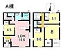 間取り：A棟　4LDK+S　土地面積147.07m2　建物面積102.47m2
