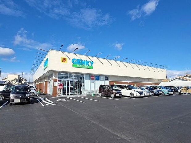 ゲンキー美濃加茂本郷店　車で3分 1000m