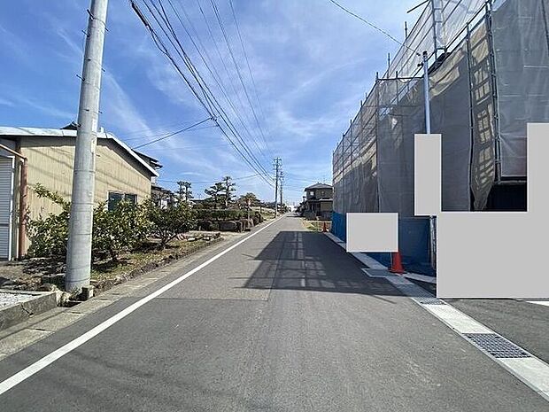 前面道路含む現地写真