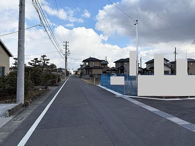 前面道路