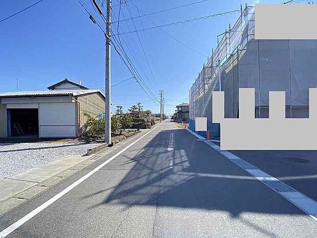 前面道路