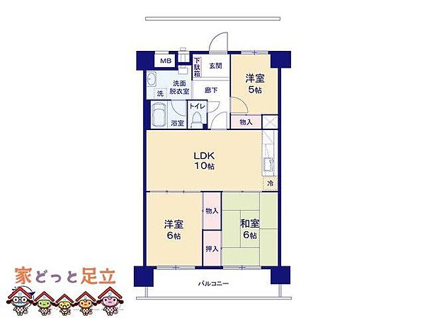 apartment 東京都足立区西保木間１丁目
地図を見る
