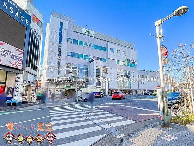 JR「西川口」駅 撮影日(2021-12-15) 1200m