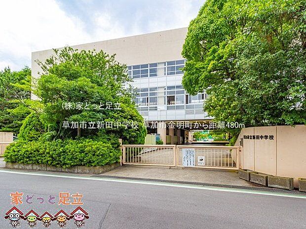 草加市立新田中学校 撮影日(2021-06-21) 480m
