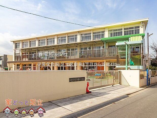 伊興保育園 撮影日(2021-03-01) 420m