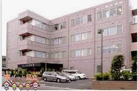 医療法人社団鹿浜会足立鹿浜病院 徒歩2分。 100m