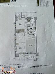 ワザック西新井大師西 3LDKの間取図画像