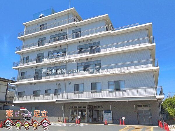 西新井病院 撮影日(2026-06-17) 460m