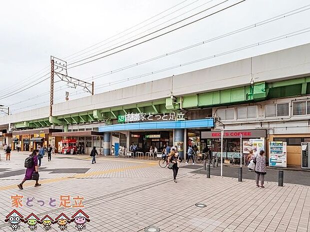 亀有駅(JR 常磐線) 徒歩16分。 1210m