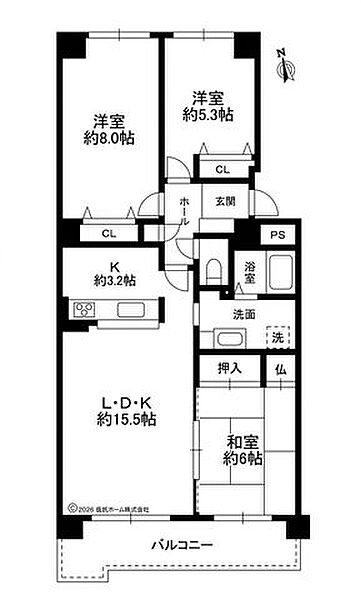 間取り：301000104524