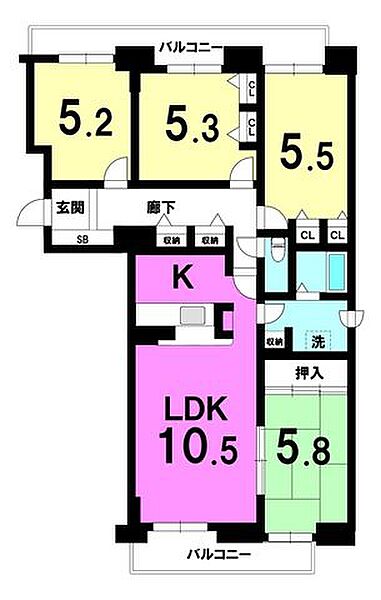 間取り：301000106247