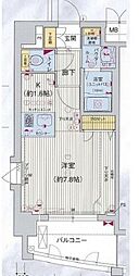 プレサンス千種駅前ネオステージ 3階1Kの間取り