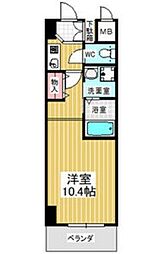 サウス名駅 1Kの間取図画像