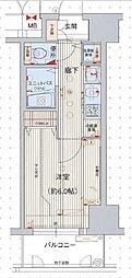 プレサンス新栄リミックス 1Kの間取図画像