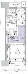 プレサンスグラン丸の内 1LDKの間取図画像
