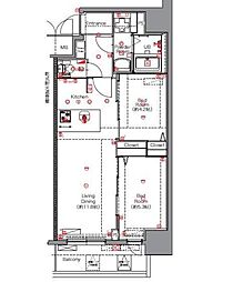 MAXIV名古屋上前津 2LDKの間取図画像