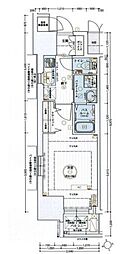 エステムコート名古屋今池アーバンゲート 1Kの間取図画像