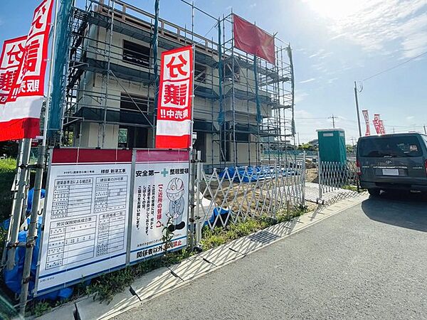 1号棟　建築中