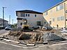 外観：1号棟　建築中