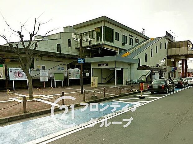 駅 近鉄大阪線「五位堂」 1280m