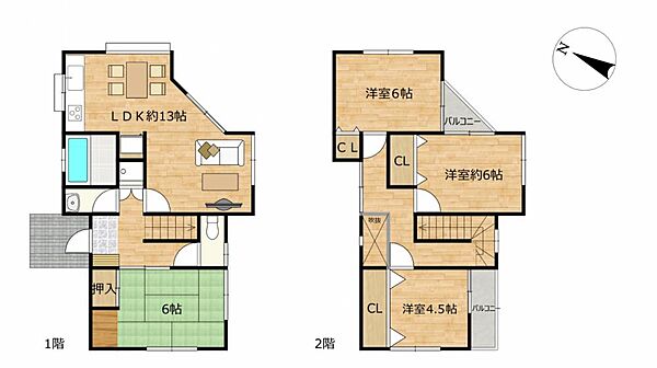 間取り：328000482725