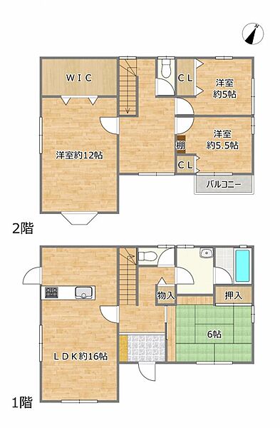 間取り：328000330286