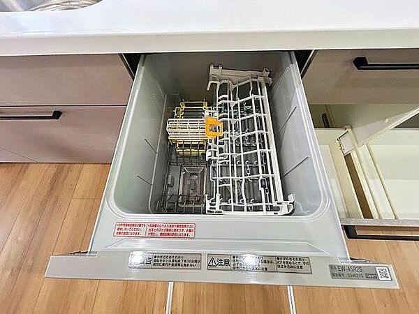 「キッチン」ビルトイン食洗機付き