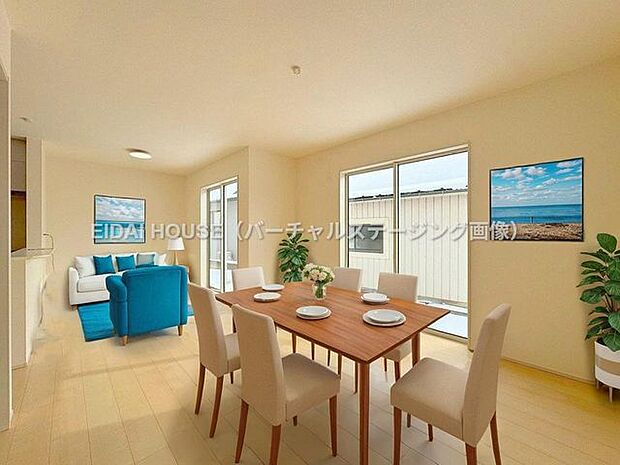 バーチャルステージング画像