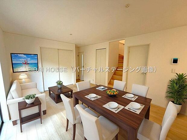 バーチャルステージング画像