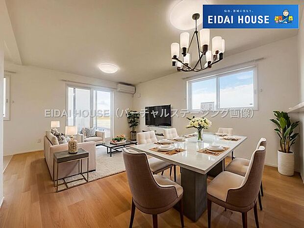 バーチャルステージング画像