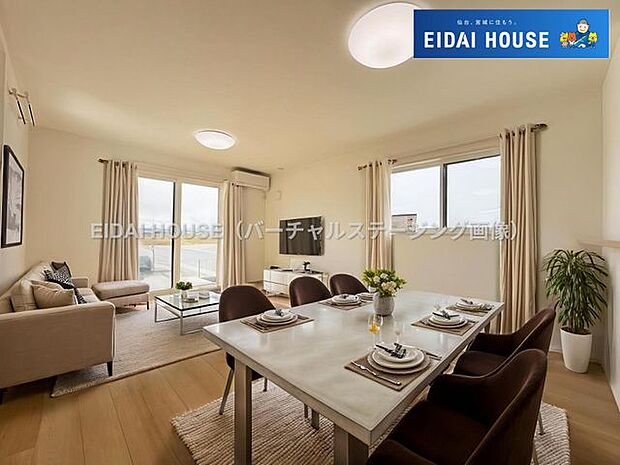 バーチャルステージング画像