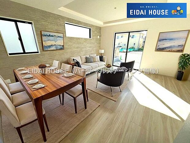 バーチャルステージング画像