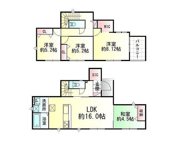 間取図（平面図）