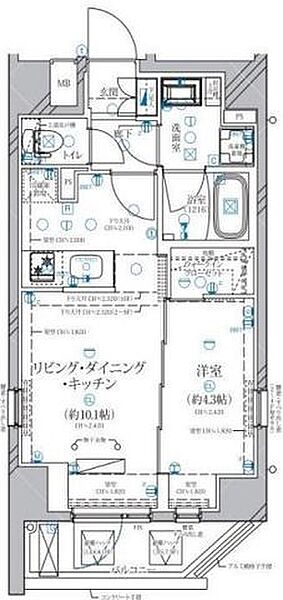 同じ建物の物件間取り写真 - ID:213100738387