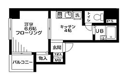 ジョワ・メゾン田端 1Kの間取図画像